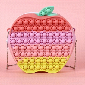 𝅺new JusT Elly Apple Pop It Crossbody Bag